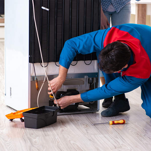 how long does it usually take to repair a refrigerator in Underhill Center